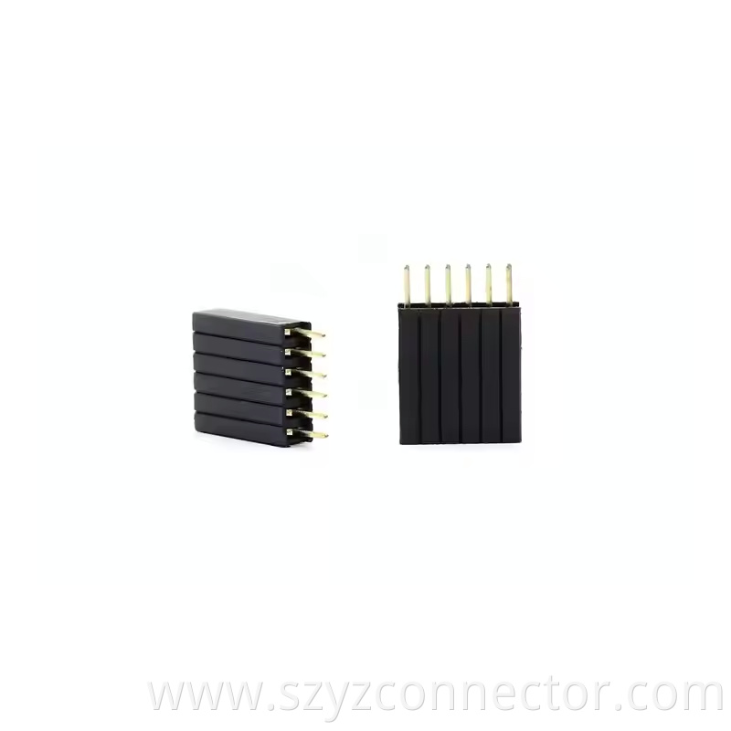 1.27mm Pitch Female Header Single Row Straight H8.5mm 12P-150P (2)